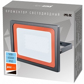 Прожектор Jazzway  серый арт. PFL-SC-50W 6500K IP65