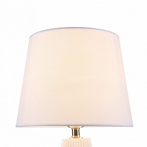 Настольная лампа декоративная Maytoni Calvin Table белый арт. Z181-TL-01-W
