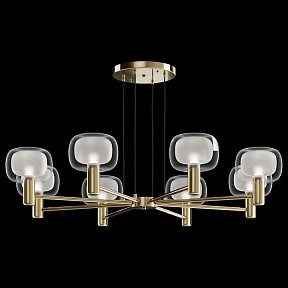 Подвесная люстра Maytoni Vision желтый арт. MOD411PL-08G