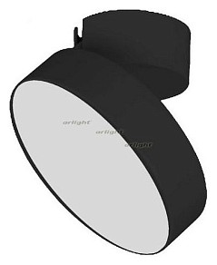 Светильник на штанге Arlight SP-RONDO-FLAP-R175-16W Warm3000 (BK, 110 deg) черный арт. 028164