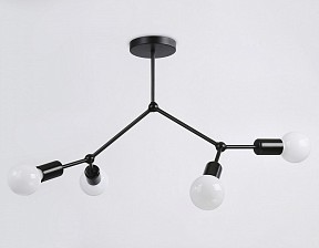 Люстра на штанге Ambrella Light TR черный арт. TR8033