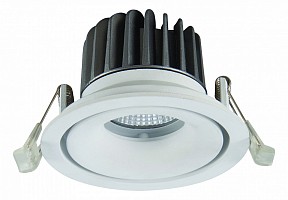 Встраиваемый светильник Arte Lamp Apertura белый арт. A3310PL-1WH