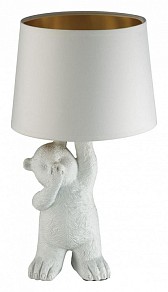 Настольная лампа декоративная Lumion Bear белый арт. 5663/1T