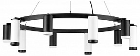 Подвесная люстра Lightstar Rullo черный арт. LR02037586576