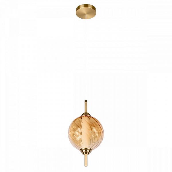 Подвесной светильник Loft it Helix бронза арт. 10421/B Amber