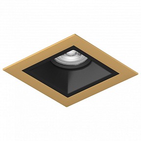 Встраиваемый светильник Lightstar Domino золото арт. D51307BMOD