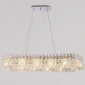 Подвесная люстра ILLUMICO IL5130 хром арт. IL5130-950LZF-25 CH ELITE