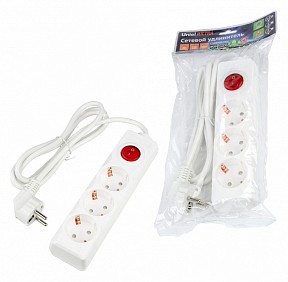 Сетевой фильтр Uniel Ultra белый арт. UL-00010013