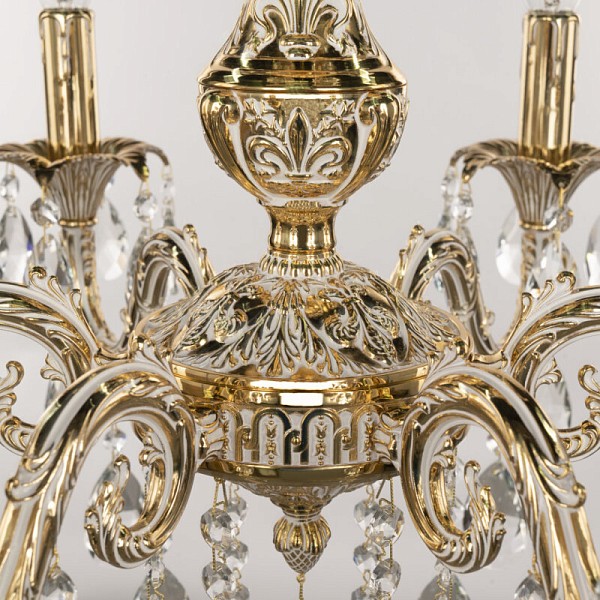 Подвесная люстра Bohemia Ivele Crystal AL7901 золото арт. AL79101/6/175 B GW