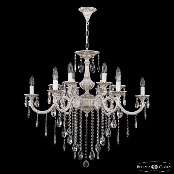 Подвесная люстра Bohemia Ivele Crystal AL7811 белый арт. AL78118/12/285 B WMG