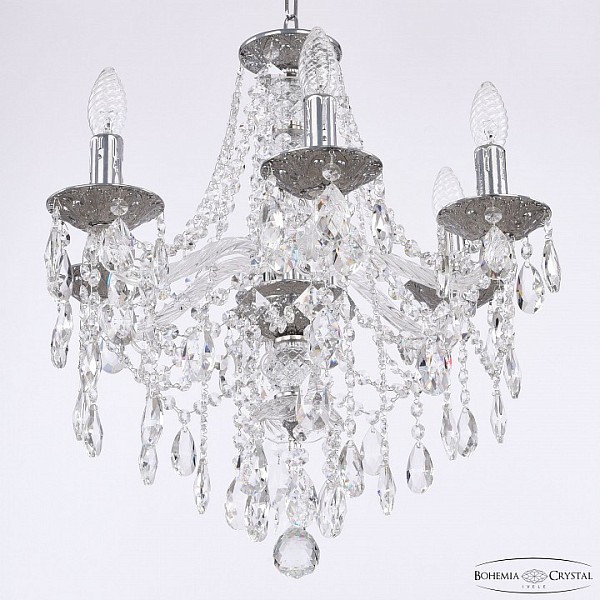 Подвесная люстра Bohemia Ivele Crystal AL1615 металл арт. AL16315/6/165 CG