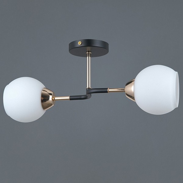 Светильник на штанге ILLUMICO LIBRA золото арт. IL0689-2CSQ-24 BK FGD LIBRA