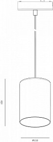 Подвесной светильник SWG PRO SLIM белый арт. P-SLIM-150GLWH-6-CCT