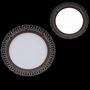 Встраиваемый светильник Reluce  хром арт. 52512-9.0-001RD LED12W CR