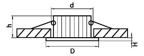 Встраиваемый светильник Lightstar Soffi белый арт. 212416