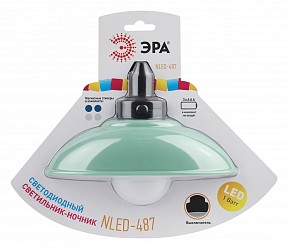 Ночник Эра NLED-487 зеленый арт. Б0051476