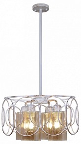Люстра на штанге Reluce 03883 белый арт. 03883-0.4-04 WH+GD