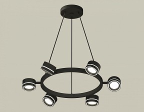 Подвесная люстра Ambrella Light XB черный арт. XB9193201