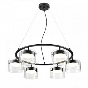 Подвесная люстра Lumion Natalina черный арт. 8232/6