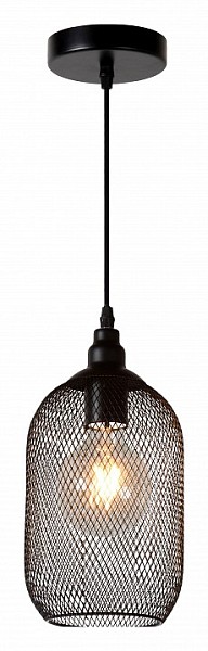 Подвесной светильник Lucide Mesh черный арт. 43404/15/30