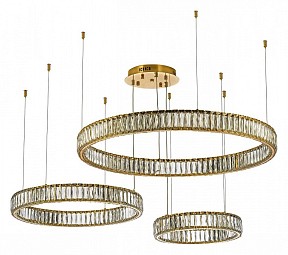 Подвесной светильник Dio D’Arte Caneva золото арт. Caneva L 1.5.80+60+40.100 G