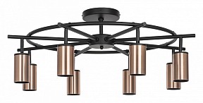 Люстра на штанге Lightstar Rullo черный арт. LR718308