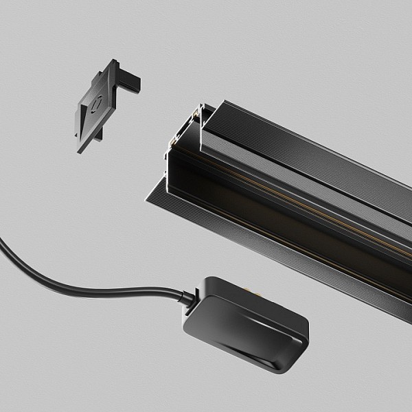 Заглушка для треков Maytoni Accessories for tracks Radity черный арт. TRA084B-12B-200