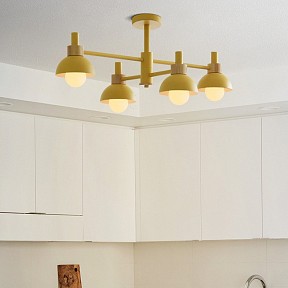 Люстра на штанге Imperiumloft Fanta A Lights Yellow желтый арт. FANTA_A01