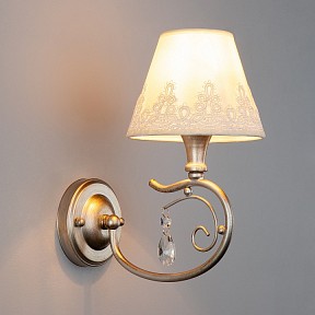 Бра Eurosvet Incanto металл арт. 60069/1 серебро