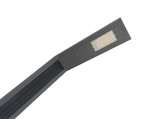 Наземный светильник Kink Light Миле серый арт. 09201-F(220V/Solar),16(05)