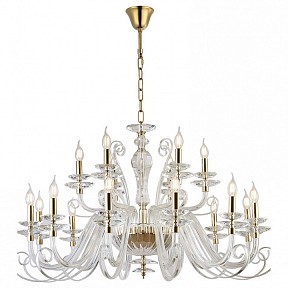 Подвесная люстра Newport ANNABELLE золото арт. 8576+12/C gold polished