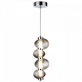 Настольная лампа декоративная Odeon Light Bruco хром арт. 5096/17L