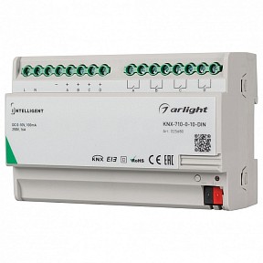 Контроллер Arlight Intelligent белый арт. KNX-710-0-10-DIN (230V, 4x0/1-10, 4x16A)