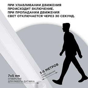 Датчик движения Apeyron Electrics   арт. 04-46