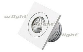Встраиваемый светильник Arlight  белый арт. LTM-S50x50WH 5W Day White 25deg