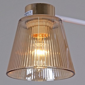 Люстра на штанге Reluce  белый арт. 20560-0.3-03 WH+FG