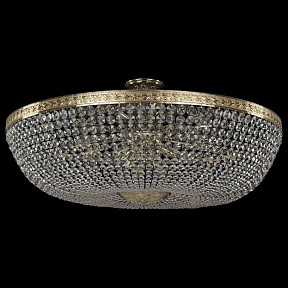 Люстра на штанге Bohemia Ivele Crystal 1911 золото арт. 19111/100IV G