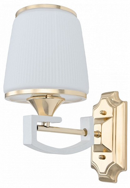 Бра Arte Milano Florentia-2457 белый арт. 302457/1W Wh/Gd