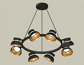 Подвесная люстра Ambrella Light XB черный арт. XB9198101