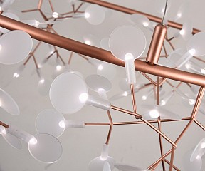 Подвесная люстра Kink Light Ветта золото арт. 07521-162,33