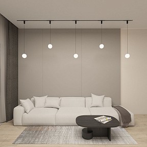 Подвесной светильник Denkirs SMART MOON черный арт. DK8052-BK