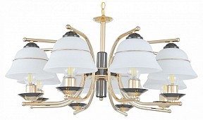 Подвесная люстра Arte Milano Florentia-1240 золото арт. 301240/8 Bk/Gd