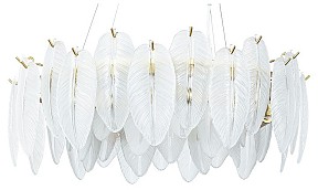 Подвесная люстра Arte Lamp Evie желтый арт. A4052SP-8SG