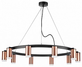 Подвесная люстра Lightstar Rullo черный арт. LR0203000