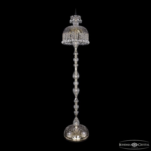 Торшер Bohemia Ivele Crystal 1478 золото арт. 14781T1/30-145 G Balls