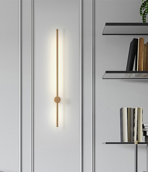 Бра TopDecor Uno золото арт. Uno A2 33 4000k