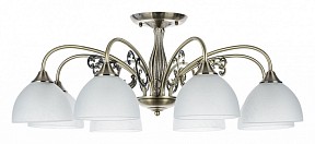Люстра на штанге Arte Lamp Spica бронза арт. A3037PL-8AB