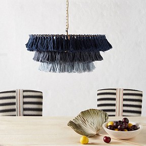 Подвесная люстра Imperiumloft Tassel латунь арт. TASSEL01