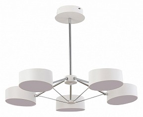 Люстра на штанге EVOLUCE Valle белый арт. SLE6005-502-05