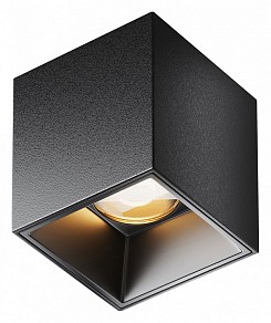 Накладной светильник Maytoni Technical Alfa LED черный арт. C064CL-5W2.7K-SQ-B